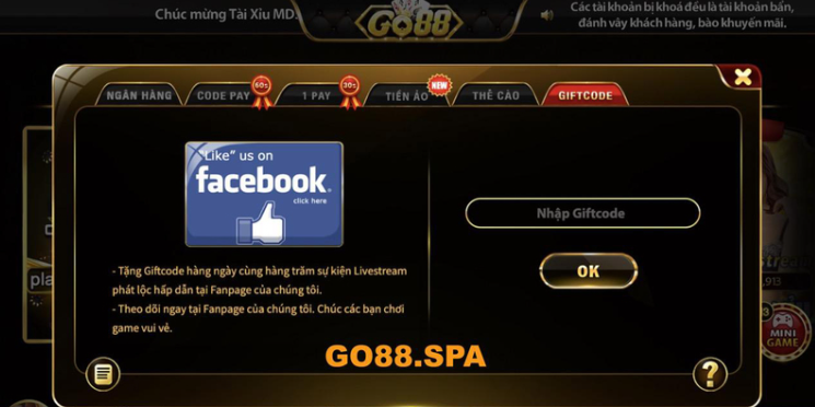 Cách nhận mã code Go88-club dễ dàng nhất